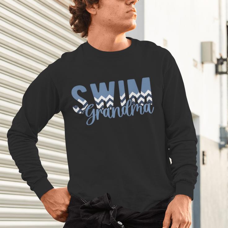 Swim Grandma For Mother's Day Polyester 100 Small Short Sleeve Pull On 1 Count Women Grandmothers Swimming Enthusiasts For Grandmothers Unisex Long Sleeve T-Shirt