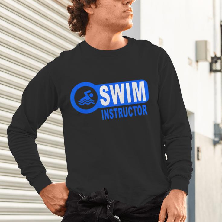 Swim Instructor Swimming Teacher Classes Unisex Long Sleeve T-Shirt