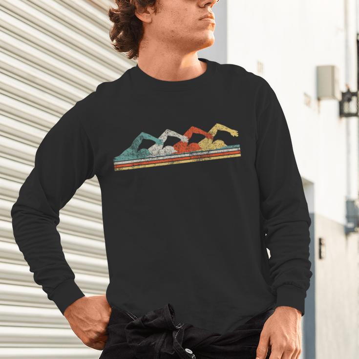 Swimming Swimmer Unisex Long Sleeve T-Shirt