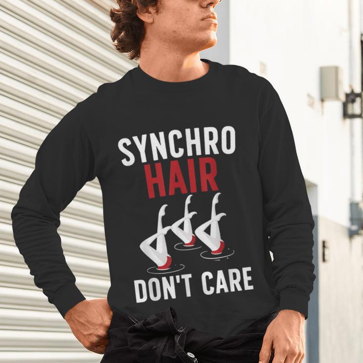 Synchronized Swimming Art For Men Women Synchronized Swim Unisex Long Sleeve T-Shirt Synchronized Swimming Art For Men Women Synchronized Swim Unisex Long Sleeve T-Shirt