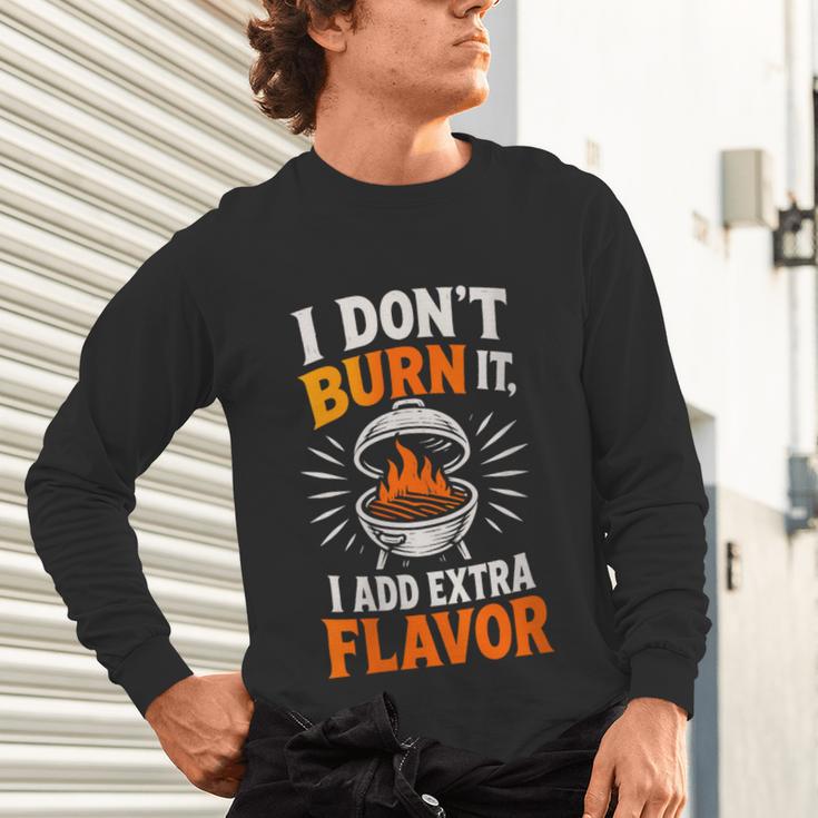Women's Backyard Pitmaster Father BBQ Dad Griller Unisex Long Sleeve T-Shirt