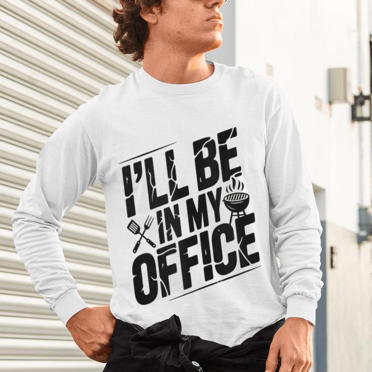 BBQ Dad Grilling Retro Cookout Unisex Long Sleeve T-Shirt