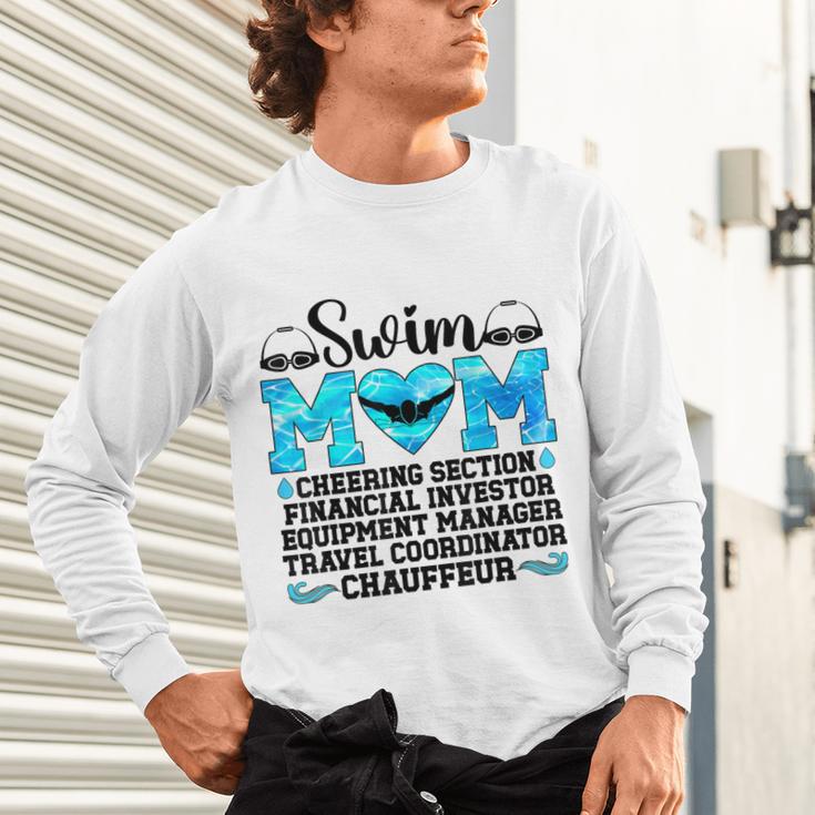 Swim Mom Definition Swimming Mother Of A Swimmer Mom Unisex Long Sleeve T-Shirt Swim Mom Definition Swimming Mother Of A Swimmer Mom Unisex Long Sleeve T-Shirt