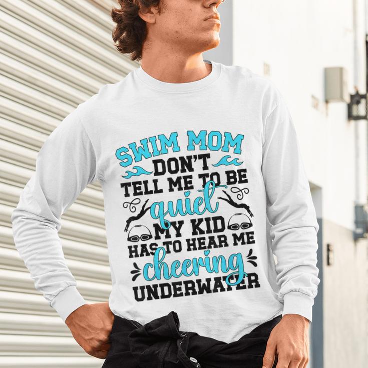 Swim Mom Swimming Mama Of A Swimmer Mom Swim Mother Unisex Long Sleeve T-Shirt Swim Mom Swimming Mama Of A Swimmer Mom Swim Mother Unisex Long Sleeve T-Shirt