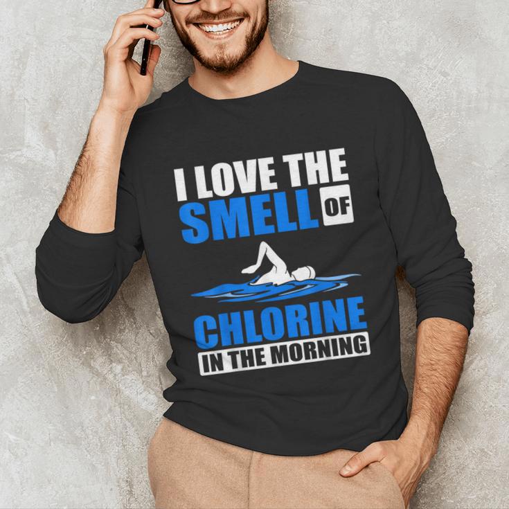 Cool Swimming Art Men Women Swimmer Swim Lover Pool Chlorine Unisex Long Sleeve T-Shirt Cool Swimming Art Men Women Swimmer Swim Lover Pool Chlorine Unisex Long Sleeve T-Shirt