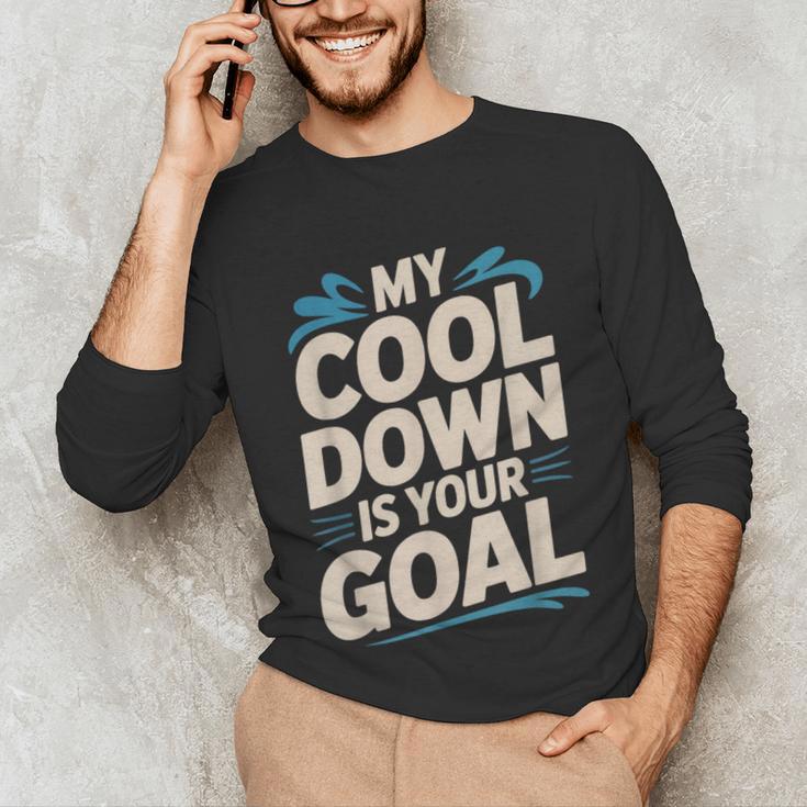 Masters Swimmer Cool Down Workout Humor Bold Swimming Unisex Long Sleeve T-Shirt Masters Swimmer Cool Down Workout Humor Bold Swimming Unisex Long Sleeve T-Shirt