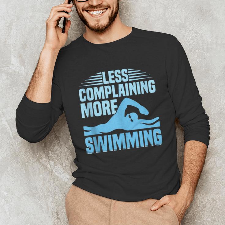 Swim Coach Swim Training Swimming Sport Unisex Long Sleeve T-Shirt Swim Coach Swim Training Swimming Sport Unisex Long Sleeve T-Shirt