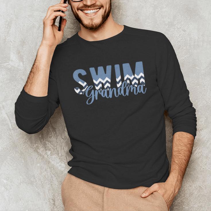 Swim Grandma For Mother's Day Polyester 100 Small Short Sleeve Pull On 1 Count Women Grandmothers Swimming Enthusiasts For Grandmothers Unisex Long Sleeve T-Shirt
