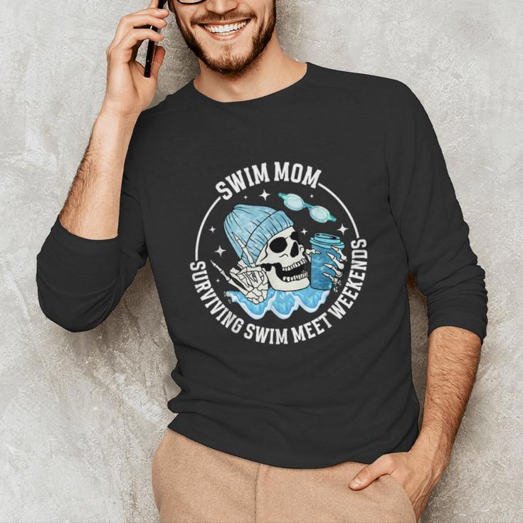 Swim Meets Swim Mom Of A Swimmer Mom Swim Mama Swimming Mom Unisex Long Sleeve T-Shirt Swim Meets Swim Mom Of A Swimmer Mom Swim Mama Swimming Mom Unisex Long Sleeve T-Shirt