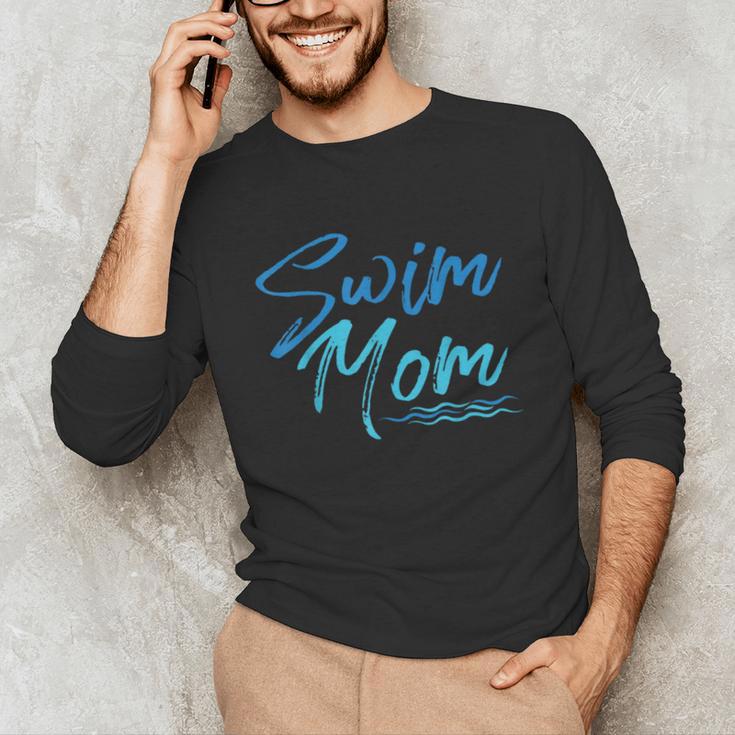 Swim Mom Swimming Cute Unisex Long Sleeve T-Shirt Swim Mom Swimming Cute Unisex Long Sleeve T-Shirt