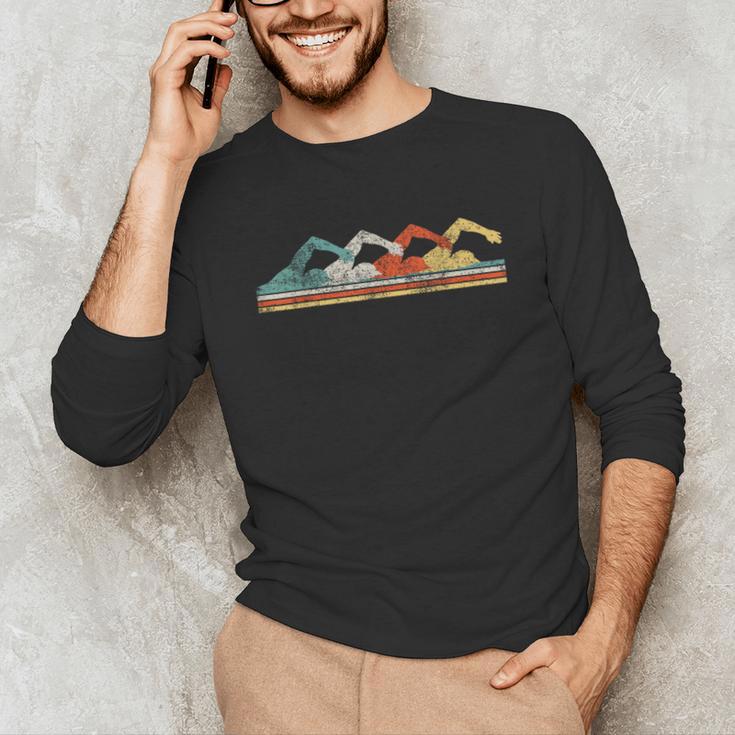 Swimming Swimmer Unisex Long Sleeve T-Shirt