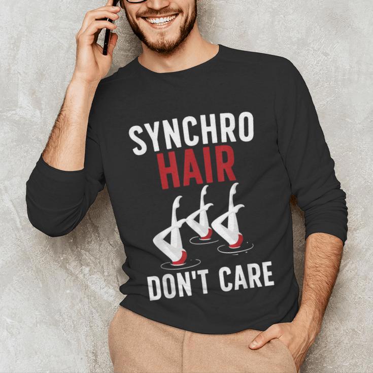 Synchronized Swimming Art For Men Women Synchronized Swim Unisex Long Sleeve T-Shirt Synchronized Swimming Art For Men Women Synchronized Swim Unisex Long Sleeve T-Shirt