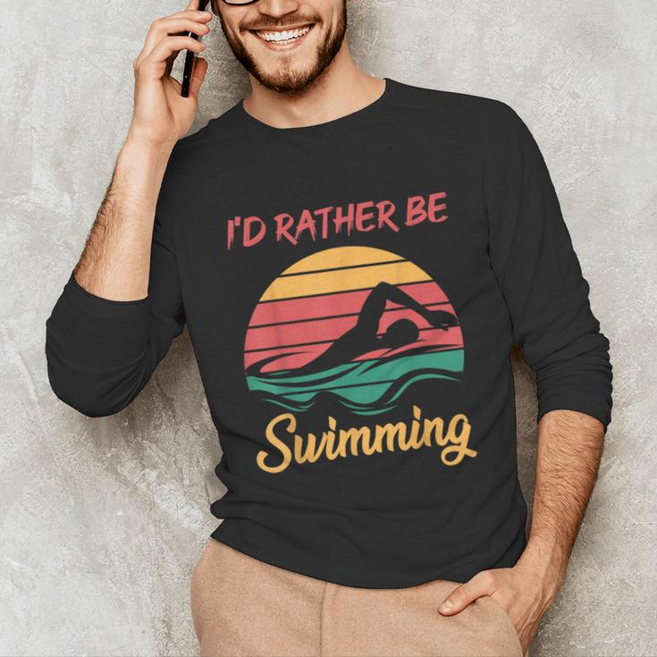 Water Rat Water Sports Hobby Swimming Club Swimming Unisex Long Sleeve T-Shirt Water Rat Water Sports Hobby Swimming Club Swimming Unisex Long Sleeve T-Shirt
