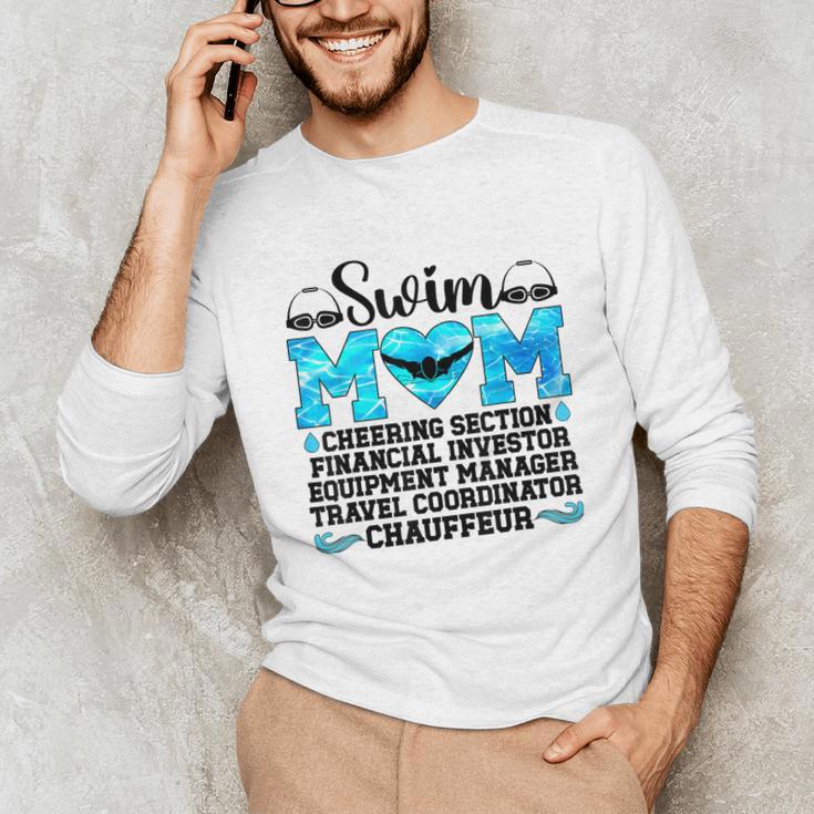 Swim Mom Definition Swimming Mother Of A Swimmer Mom Unisex Long Sleeve T-Shirt Swim Mom Definition Swimming Mother Of A Swimmer Mom Unisex Long Sleeve T-Shirt