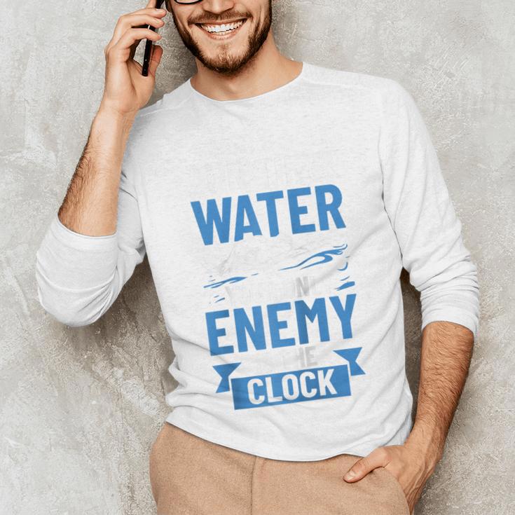 Swimming Enthusiast Swimming Expert Swimming Lover Swimmer Raglan Baseball Tee Unisex Long Sleeve T-Shirt Swimming Enthusiast Swimming Expert Swimming Lover Swimmer Raglan Baseball Tee Unisex Long Sleeve T-Shirt