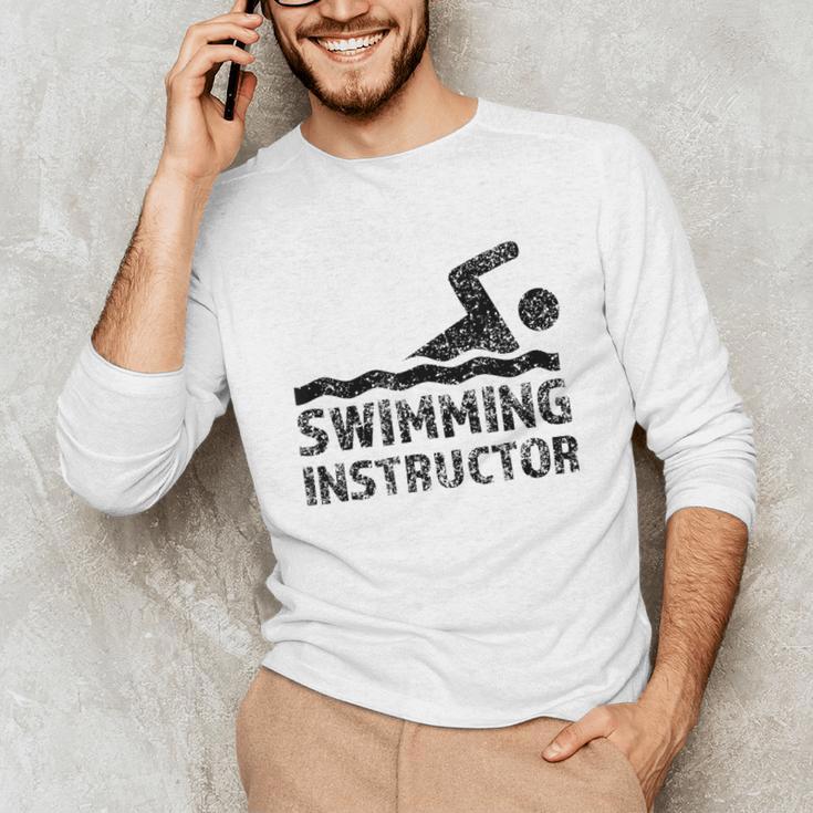Swimming Instructor Lesson Swim Coach Unisex Long Sleeve T-Shirt