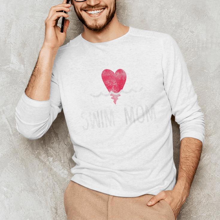 Vintage Swim Mom Shirt Swimming Family Swimmer Unisex Long Sleeve T-Shirt Vintage Swim Mom Shirt Swimming Family Swimmer Unisex Long Sleeve T-Shirt