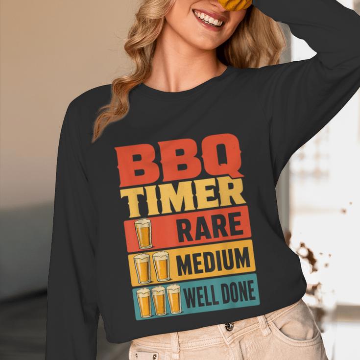 BBQ Dad Griller Weekend Barbecue Unisex Long Sleeve T-Shirt