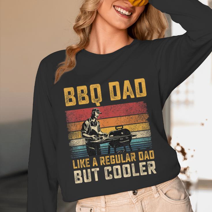 BBQ Dad Like Regular Dad But Cooler Father's Day Unisex Long Sleeve T-Shirt
