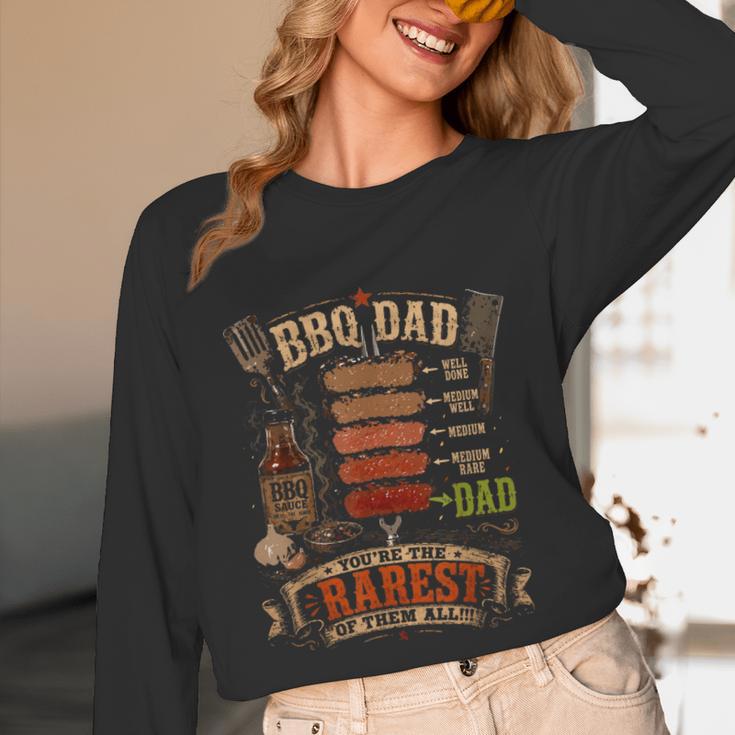 BBQ Shirt Steak BBQ Dad You'Re The Rarest Of Them All Unisex Long Sleeve T-Shirt
