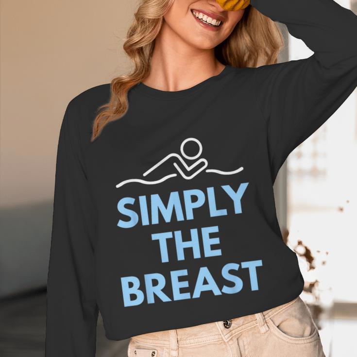 Breaststroke Swimming SwimmerShirt Unisex Long Sleeve T-Shirt Breaststroke Swimming SwimmerShirt Unisex Long Sleeve T-Shirt