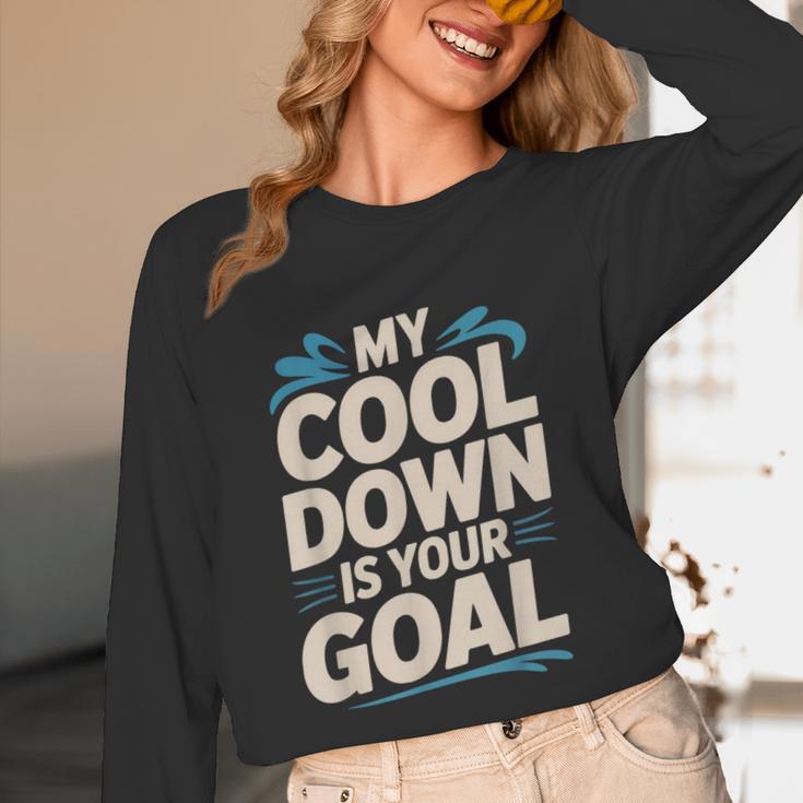 Masters Swimmer Cool Down Workout Humor Bold Swimming Unisex Long Sleeve T-Shirt Masters Swimmer Cool Down Workout Humor Bold Swimming Unisex Long Sleeve T-Shirt