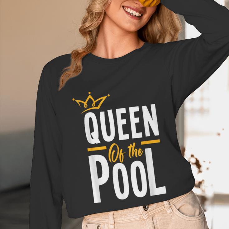 Queen Of The Pool Swimmers Swimming Swimmer Unisex Long Sleeve T-Shirt Queen Of The Pool Swimmers Swimming Swimmer Unisex Long Sleeve T-Shirt