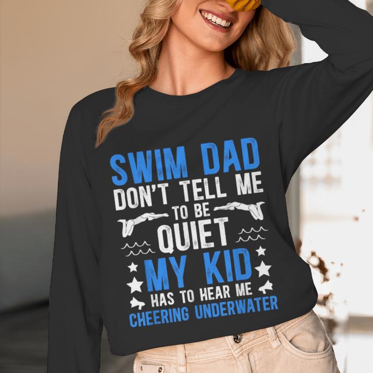 Swim Dad Swimming Dad Of A Swimmer Dad Swim Father Unisex Long Sleeve T-Shirt Swim Dad Swimming Dad Of A Swimmer Dad Swim Father Unisex Long Sleeve T-Shirt