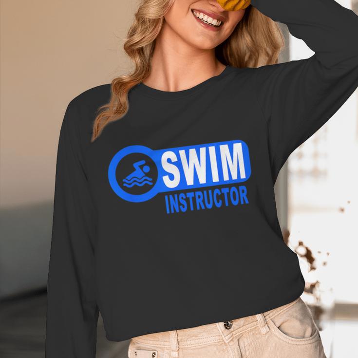 Swim Instructor Swimming Teacher Classes Unisex Long Sleeve T-Shirt