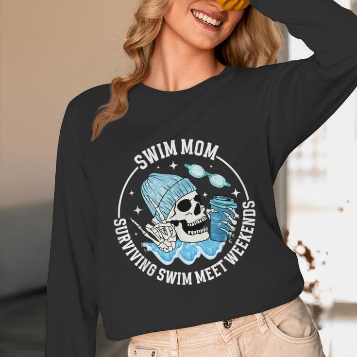Swim Meets Swim Mom Of A Swimmer Mom Swim Mama Swimming Mom Unisex Long Sleeve T-Shirt Swim Meets Swim Mom Of A Swimmer Mom Swim Mama Swimming Mom Unisex Long Sleeve T-Shirt