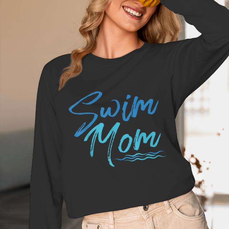 Swim Mom Swimming Cute Unisex Long Sleeve T-Shirt Swim Mom Swimming Cute Unisex Long Sleeve T-Shirt