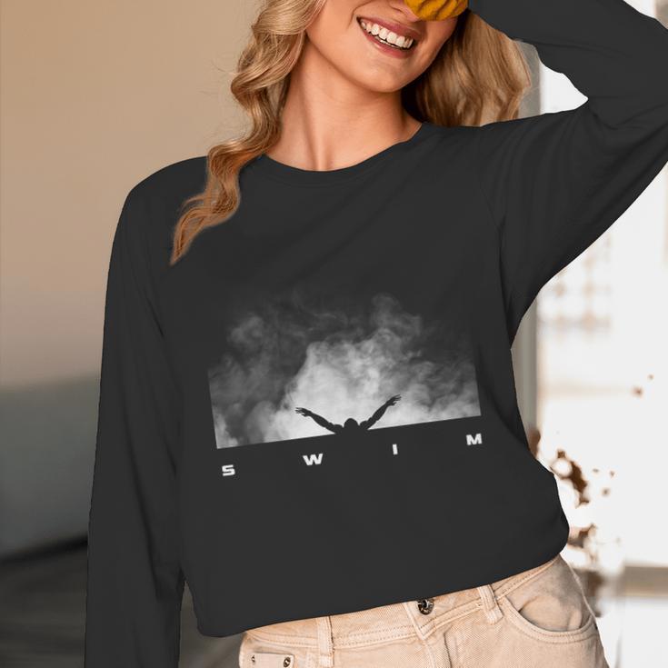 Swim Swimmer Swimming Unisex Long Sleeve T-Shirt Swim Swimmer Swimming Unisex Long Sleeve T-Shirt