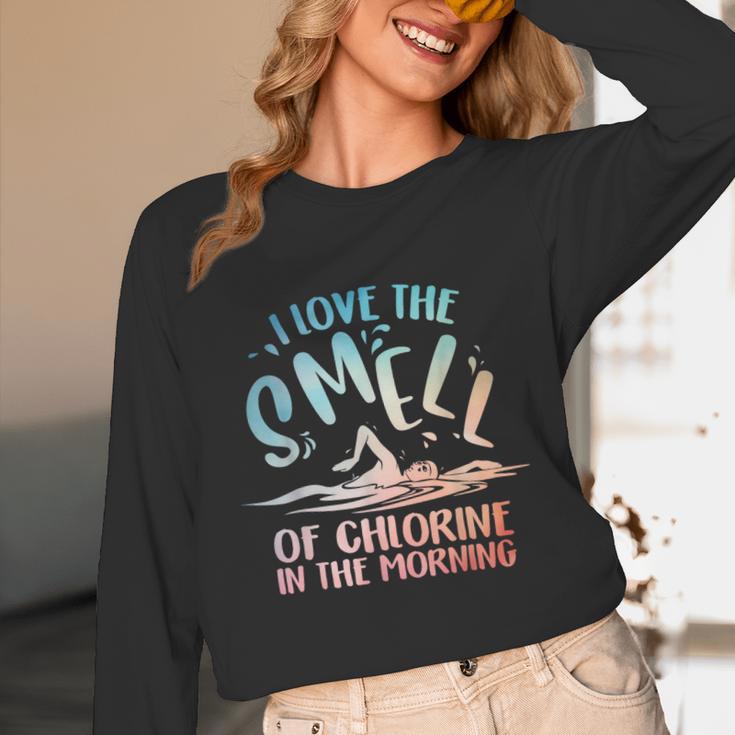 Swimmer Art For Men Women Swim Team Coach Swimming Unisex Long Sleeve T-Shirt Swimmer Art For Men Women Swim Team Coach Swimming Unisex Long Sleeve T-Shirt