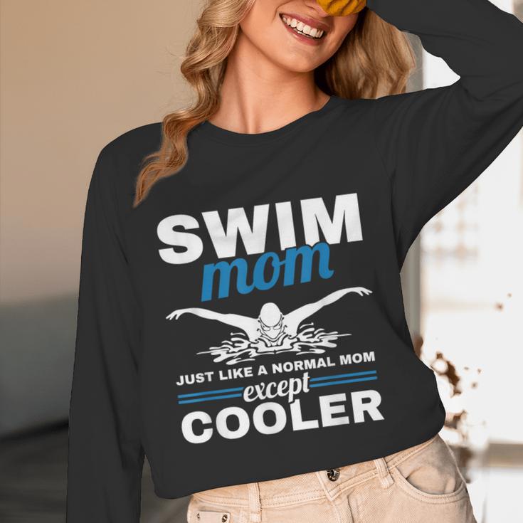 Swimmer Mother Swimming Women Swim Mom Like A Normal Mom Unisex Long Sleeve T-Shirt Swimmer Mother Swimming Women Swim Mom Like A Normal Mom Unisex Long Sleeve T-Shirt