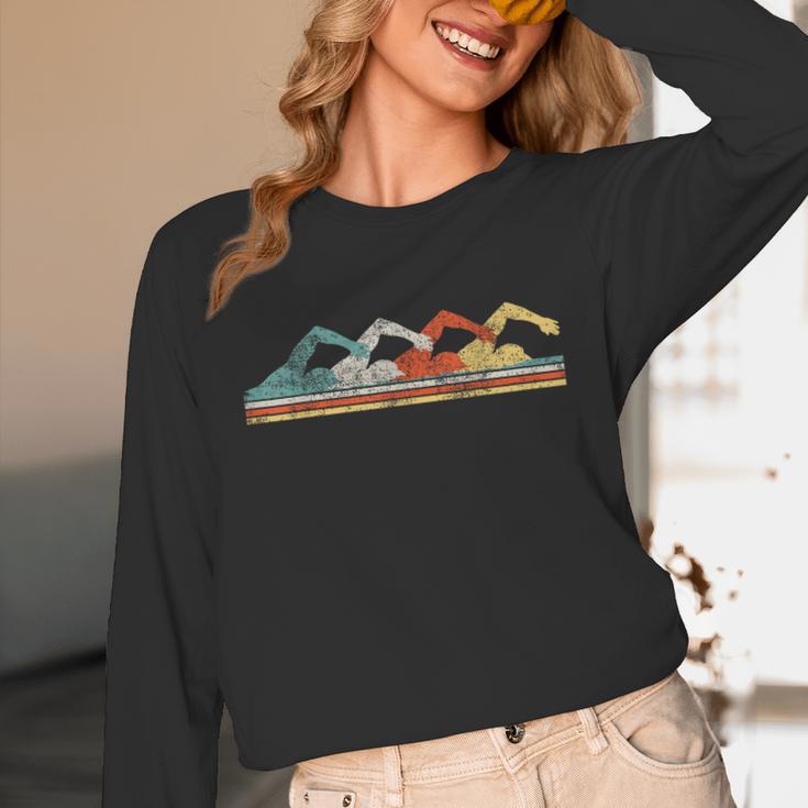 Swimming Swimmer Unisex Long Sleeve T-Shirt