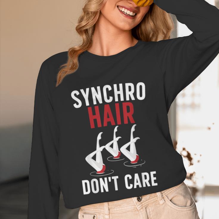 Synchronized Swimming Art For Men Women Synchronized Swim Unisex Long Sleeve T-Shirt Synchronized Swimming Art For Men Women Synchronized Swim Unisex Long Sleeve T-Shirt