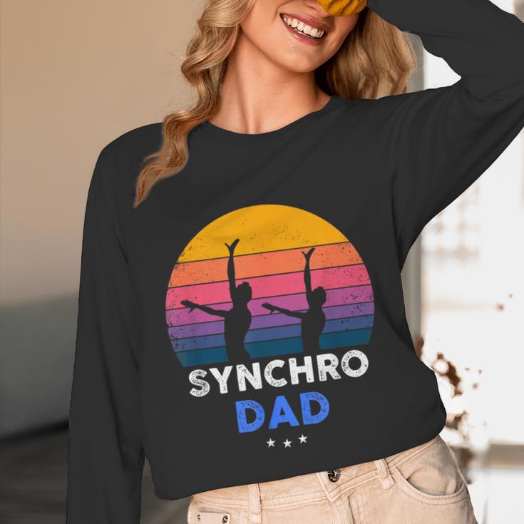 Synchronized Swimming Synchro Dad Unisex Long Sleeve T-Shirt Synchronized Swimming Synchro Dad Unisex Long Sleeve T-Shirt
