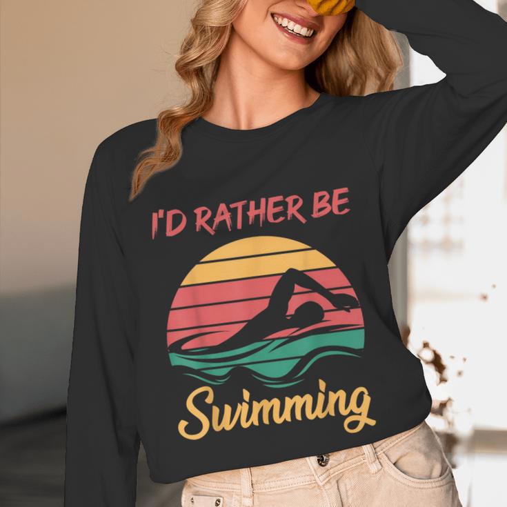Water Rat Water Sports Hobby Swimming Club Swimming Unisex Long Sleeve T-Shirt Water Rat Water Sports Hobby Swimming Club Swimming Unisex Long Sleeve T-Shirt