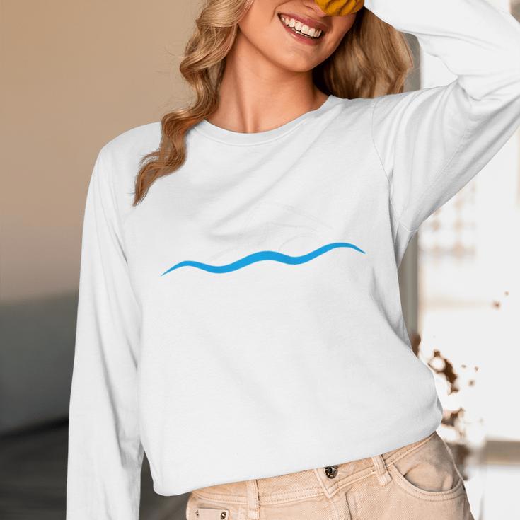 Freestyle Swimming Raglan Baseball Tee Unisex Long Sleeve T-Shirt Freestyle Swimming Raglan Baseball Tee Unisex Long Sleeve T-Shirt