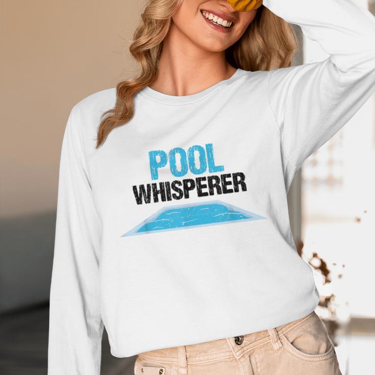 Pool Guy For Swimming Pool Boy And Pool Cleaner Unisex Long Sleeve T-Shirt Pool Guy For Swimming Pool Boy And Pool Cleaner Unisex Long Sleeve T-Shirt