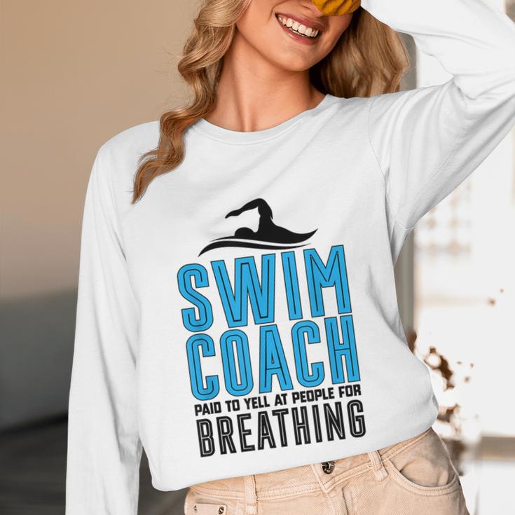 Swim Coach Swimmer Coach Swimming Coach Unisex Long Sleeve T-Shirt Swim Coach Swimmer Coach Swimming Coach Unisex Long Sleeve T-Shirt