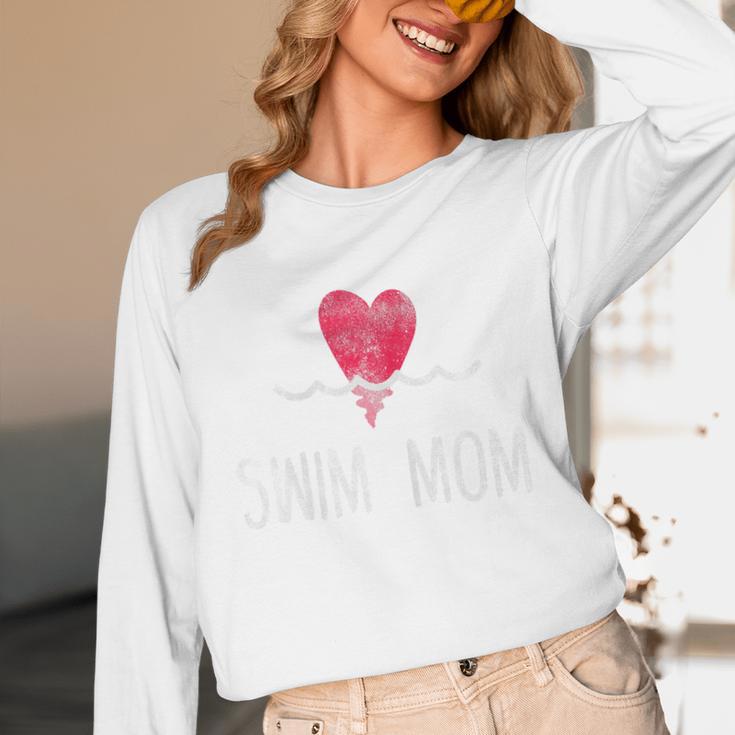 Vintage Swim Mom Shirt Swimming Family Swimmer Unisex Long Sleeve T-Shirt Vintage Swim Mom Shirt Swimming Family Swimmer Unisex Long Sleeve T-Shirt