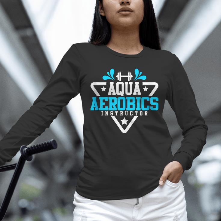 Aqua Aerobics Swimming Water Instructor Fitness Waterobics Unisex Long Sleeve T-Shirt Aqua Aerobics Swimming Water Instructor Fitness Waterobics Unisex Long Sleeve T-Shirt