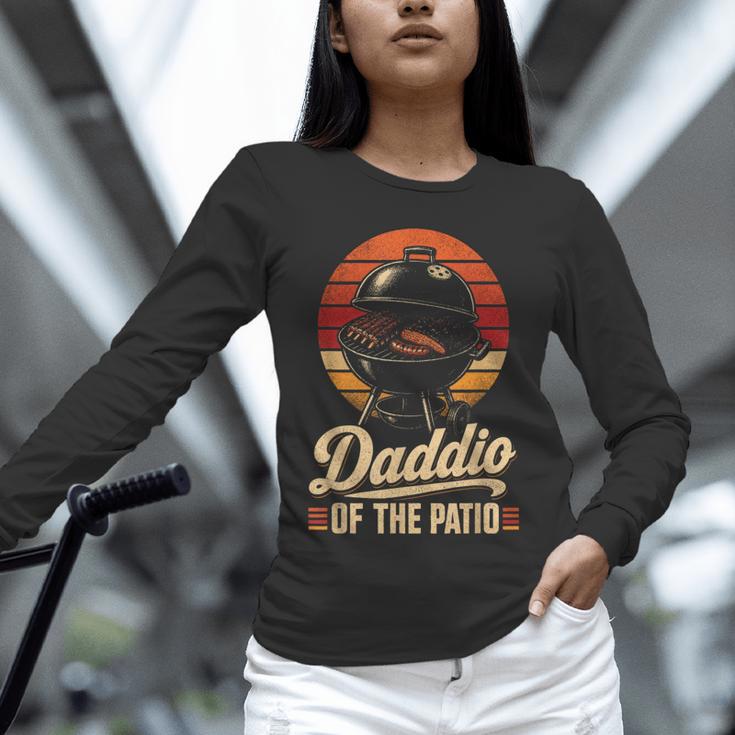 BBQ Dad Daddio Of The Patio Fathers Day Grilling Unisex Long Sleeve T-Shirt BBQ Dad Daddio Of The Patio Fathers Day Grilling Unisex Long Sleeve T-Shirt