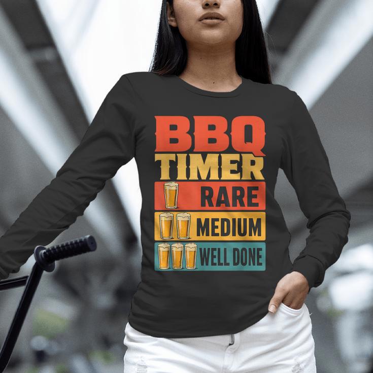 BBQ Dad Griller Weekend Barbecue Unisex Long Sleeve T-Shirt