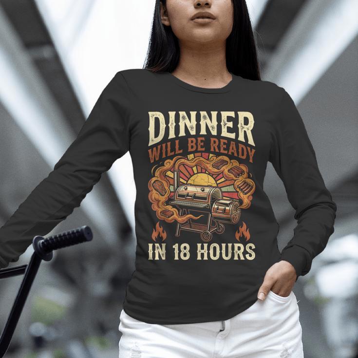 BBQ Dad Smoking Meat Smoker Barbecue Unisex Long Sleeve T-Shirt BBQ Dad Smoking Meat Smoker Barbecue Unisex Long Sleeve T-Shirt