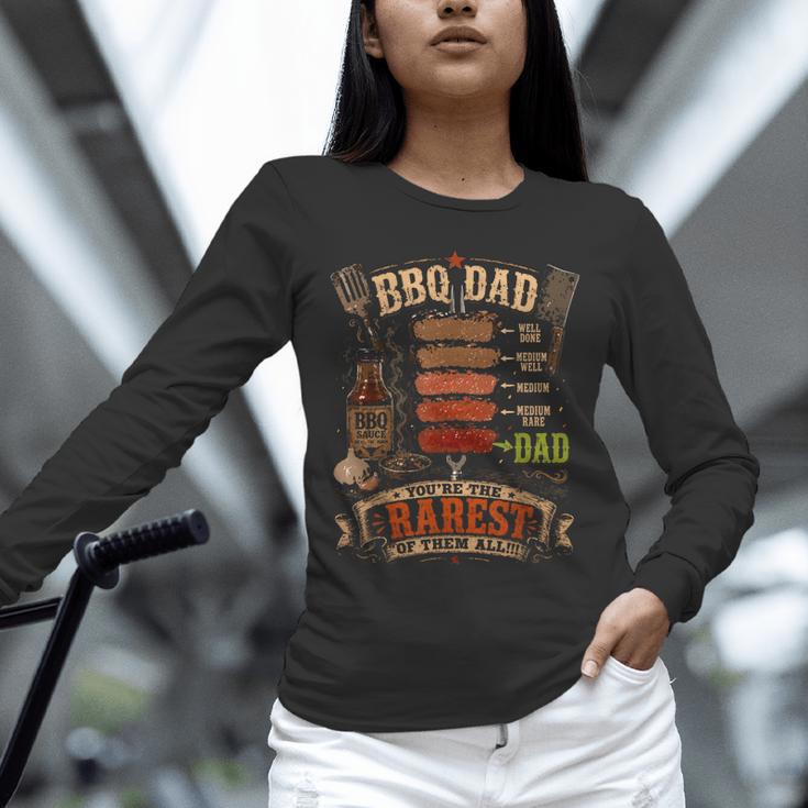 BBQ Shirt Steak BBQ Dad You'Re The Rarest Of Them All Unisex Long Sleeve T-Shirt