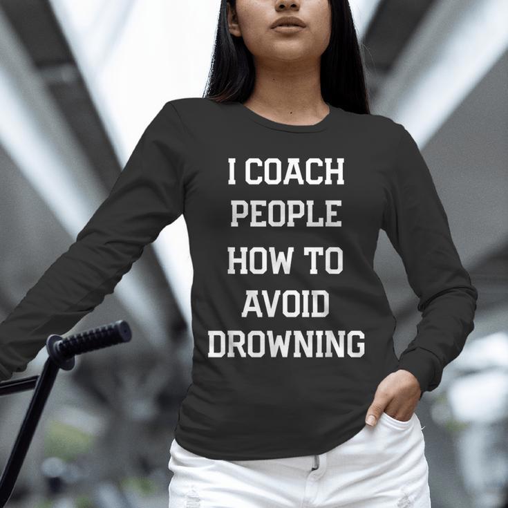 HILARIOUS TEACHER QUOTE SWIMMING COACH SWIM INSTRUCTOR Unisex Long Sleeve T-Shirt HILARIOUS TEACHER QUOTE SWIMMING COACH SWIM INSTRUCTOR Unisex Long Sleeve T-Shirt