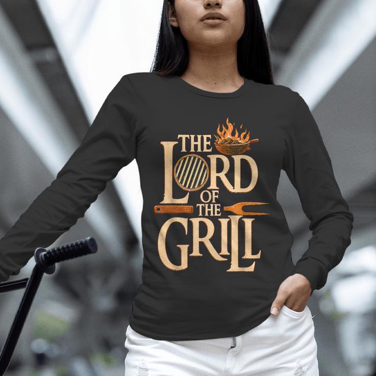 Lord Of The Grill BBQ Daddy Nerd Dad Unisex Long Sleeve T-Shirt Lord Of The Grill BBQ Daddy Nerd Dad Unisex Long Sleeve T-Shirt