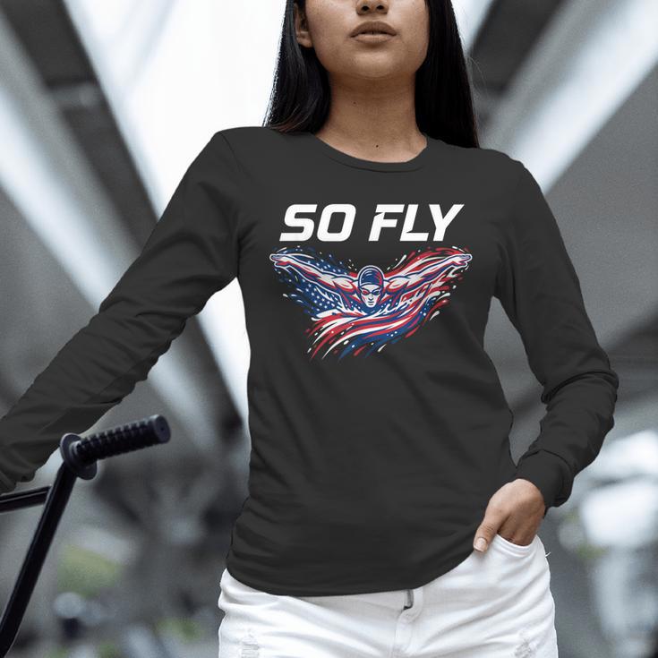 Swim Art For Men Women Kids Swimmer Swim Team Swimming Unisex Long Sleeve T-Shirt Swim Art For Men Women Kids Swimmer Swim Team Swimming Unisex Long Sleeve T-Shirt